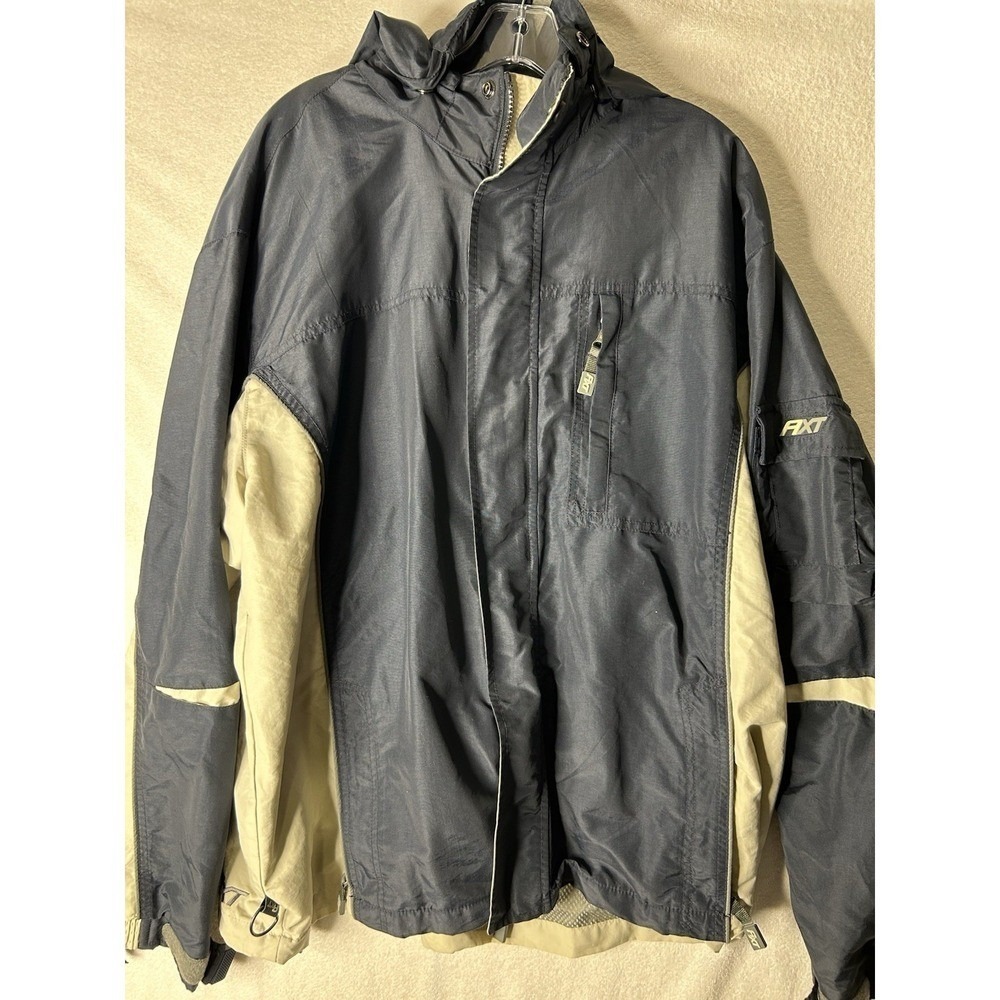 Aero xT Spec A87-03 Navy and Taupe lightweight coat Medium Jacket